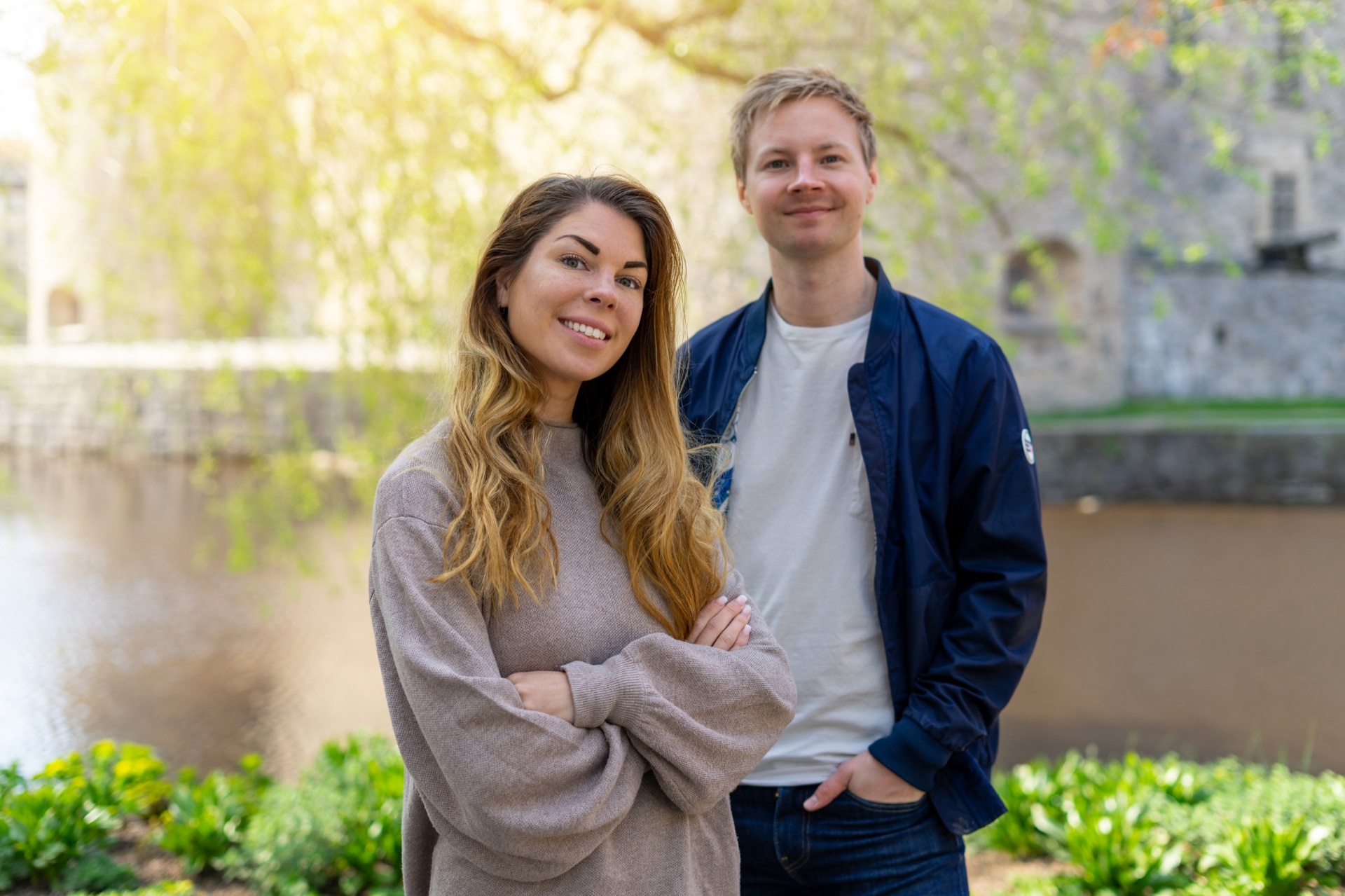Philip och Paulina från Delumo
